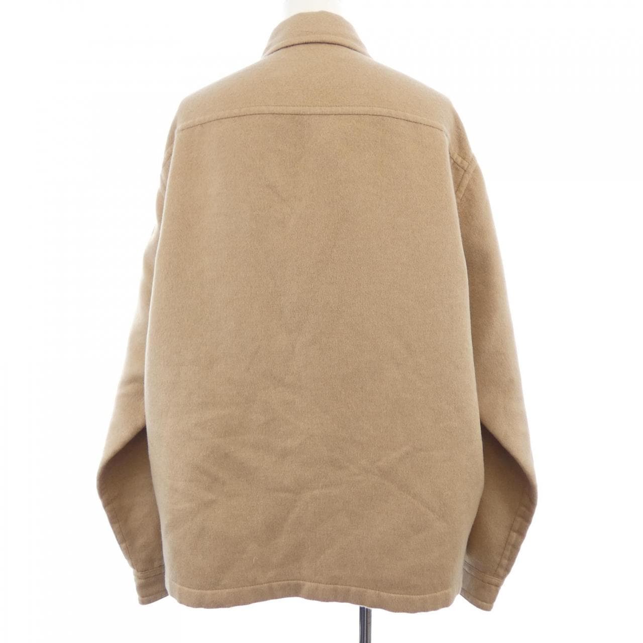 ルイヴィトン LOUIS VUITTON ダブルフェイスウールブレンドオーバーシャツ HQB42EFRW ジャケット