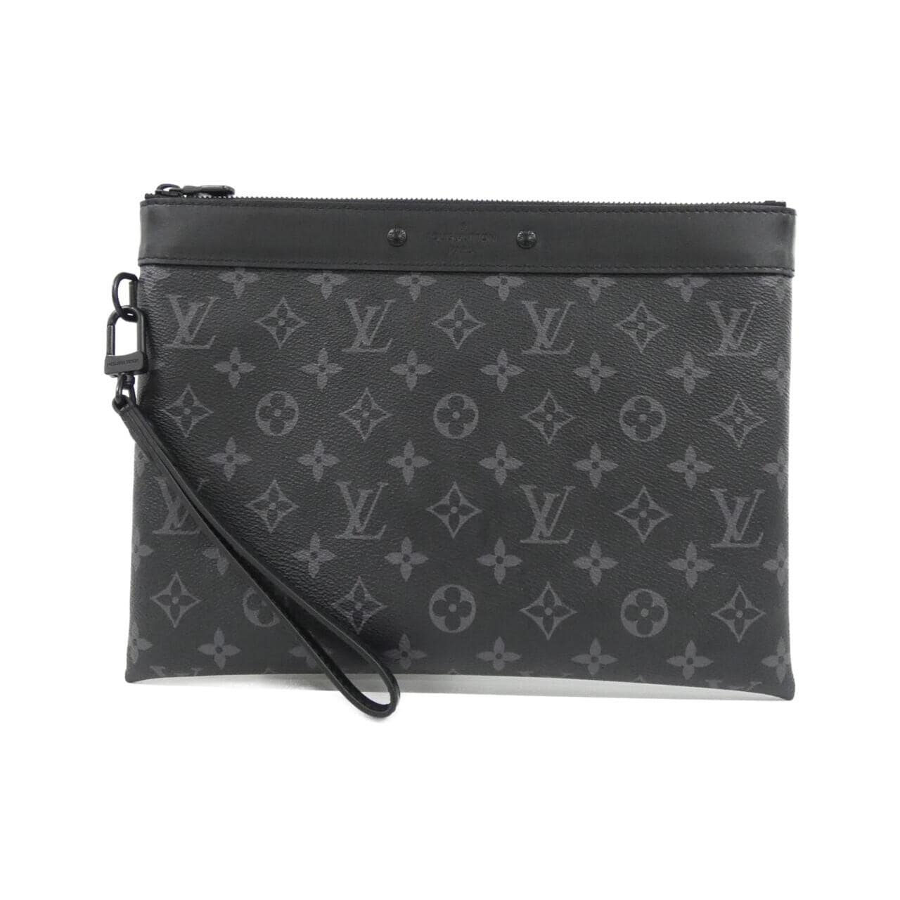 LOUIS VUITTON Monogram Eclipse Pochette To Go M81569 Bag