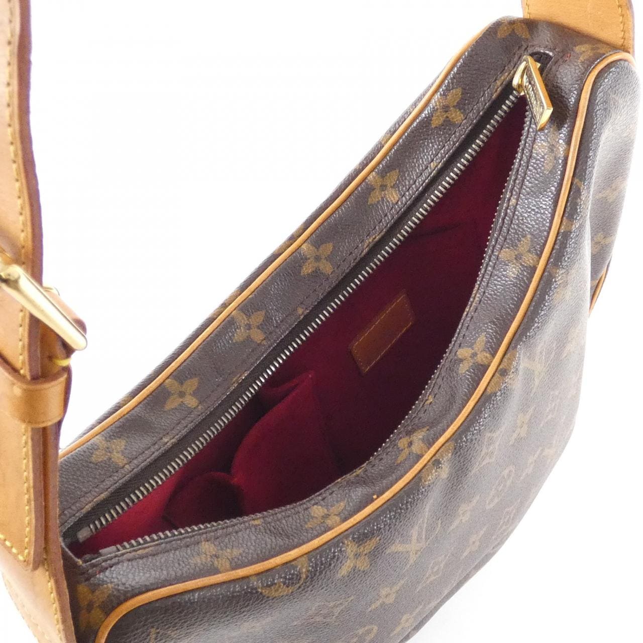 LOUIS VUITTON Monogram Croissant MM M51512 單肩包