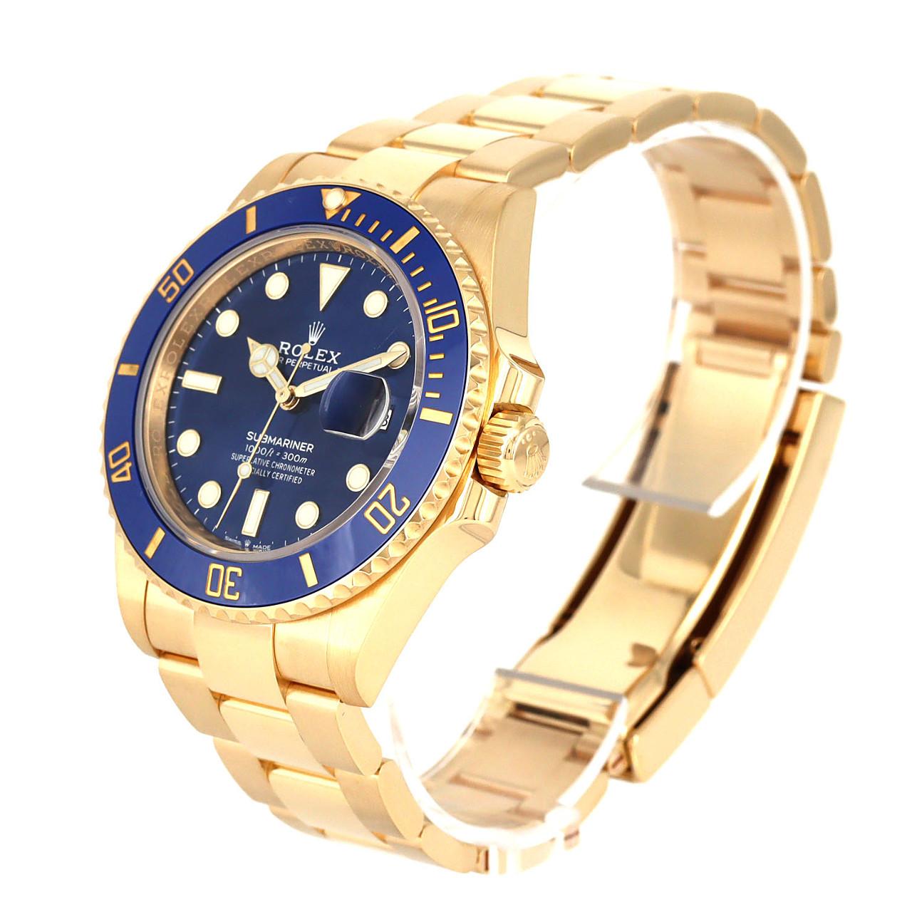 ロレックス サブマリーナーデイト 126618LB YG 自動巻 ランダム番