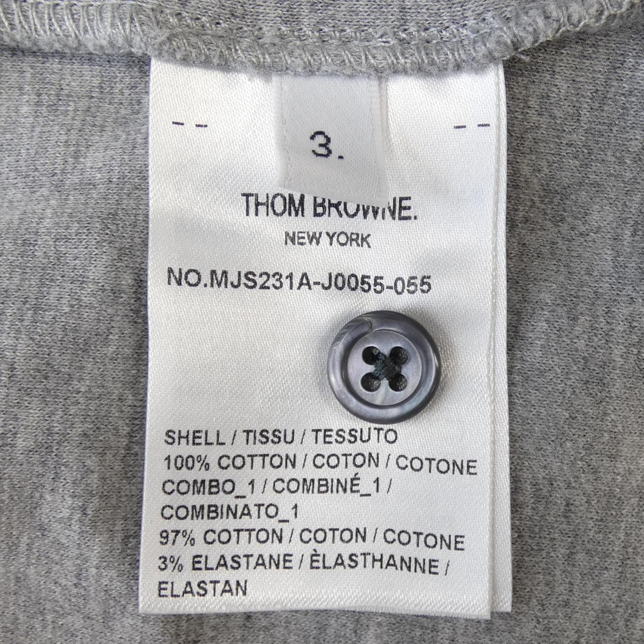 トムブラウン THOM BROWNE MJS231A-J0055-055 Tシャツ