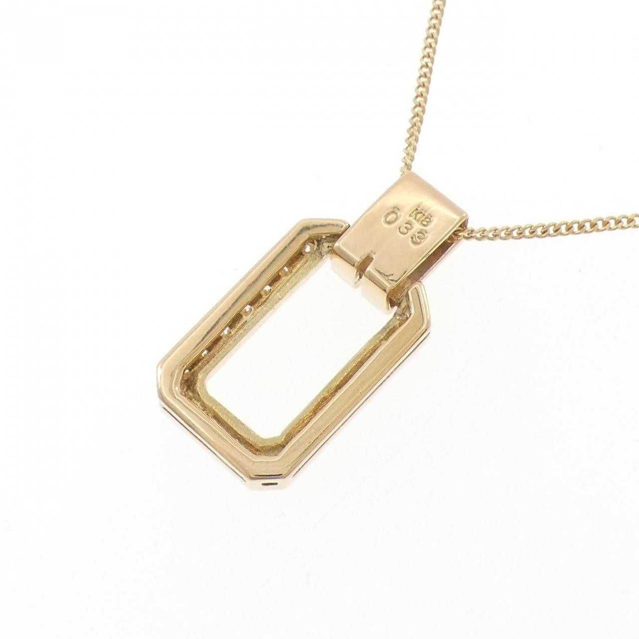 K18YG ダイヤモンド ネックレス 0.33CT