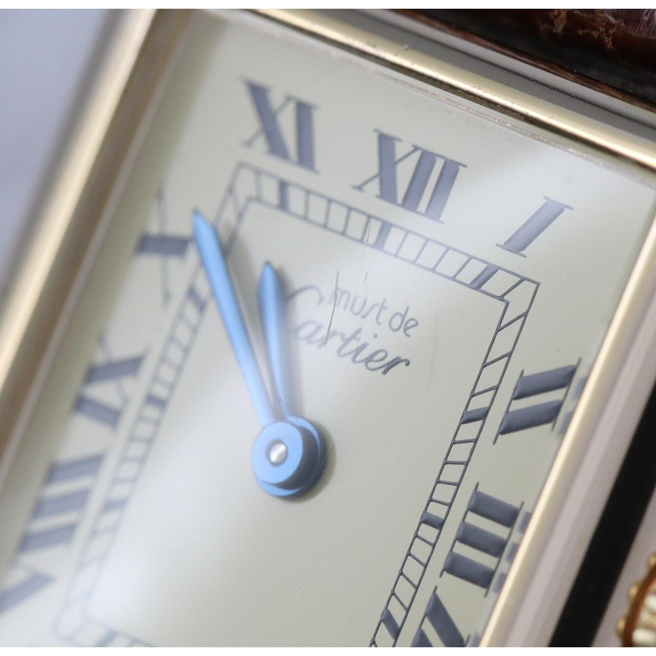 カルティエ マストタンクSM GP GP クォーツ