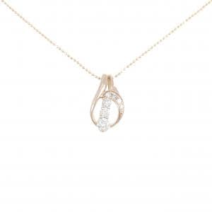 K18PG ダイヤモンド ネックレス 0.45CT