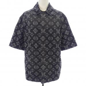 ルイヴィトン LOUIS VUITTON モノグラムショートスリーブシャンブレーシャツ HPS73WARS S／Sシャツ