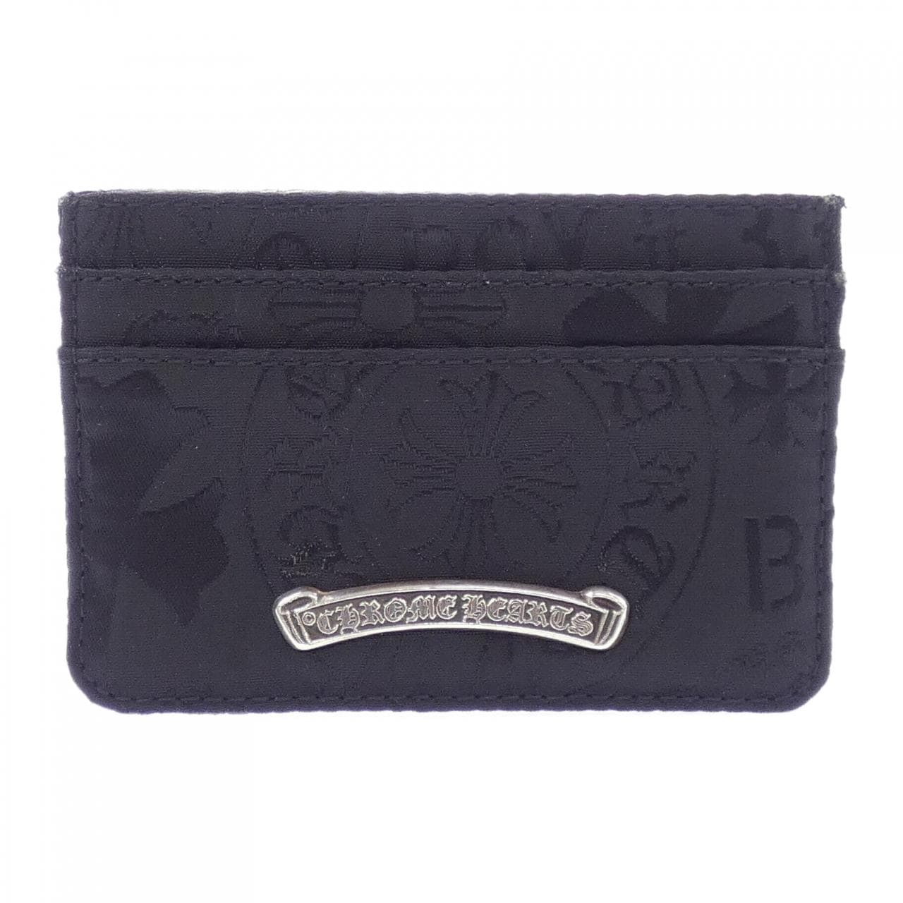 クロムハーツ CHROME HEARTS DOUBLE SIDE MULTI MOTIF CARD CASE