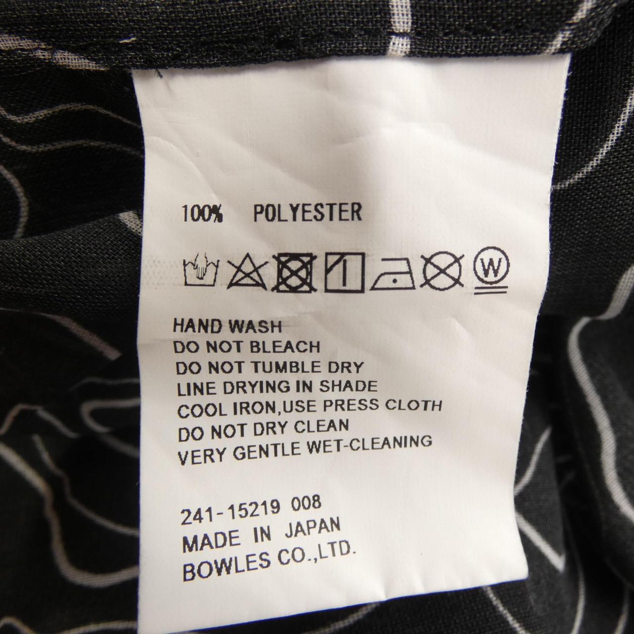 高筒HYKE S/S衬衫