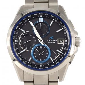 カシオ オシアナス 電波時計 OCW-T2600-1AJF TI ソーラークォーツ