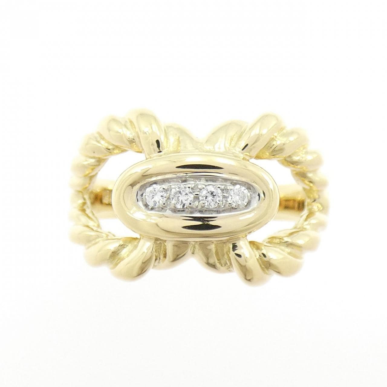 18KYG/18KWG ダイヤモンド リング