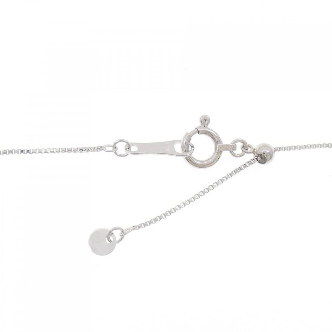 K18WG ダイヤモンド ネックレス 0.50CT