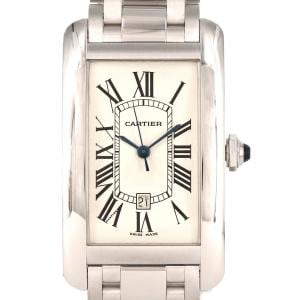 カルティエ タンクアメリカンLM WG W26055L1 WG 自動巻