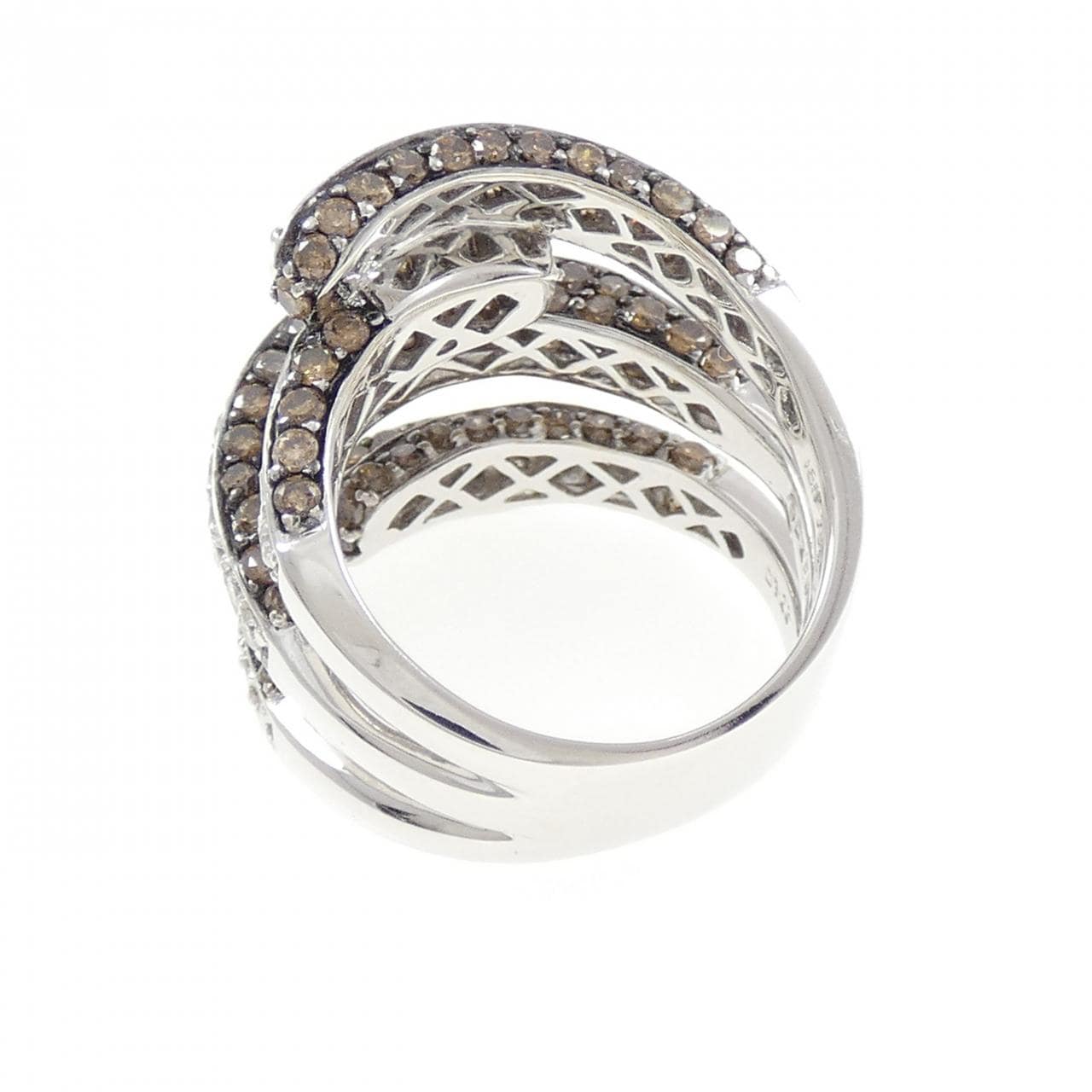 750WG/750BG ダイヤモンド リング 2.50CT