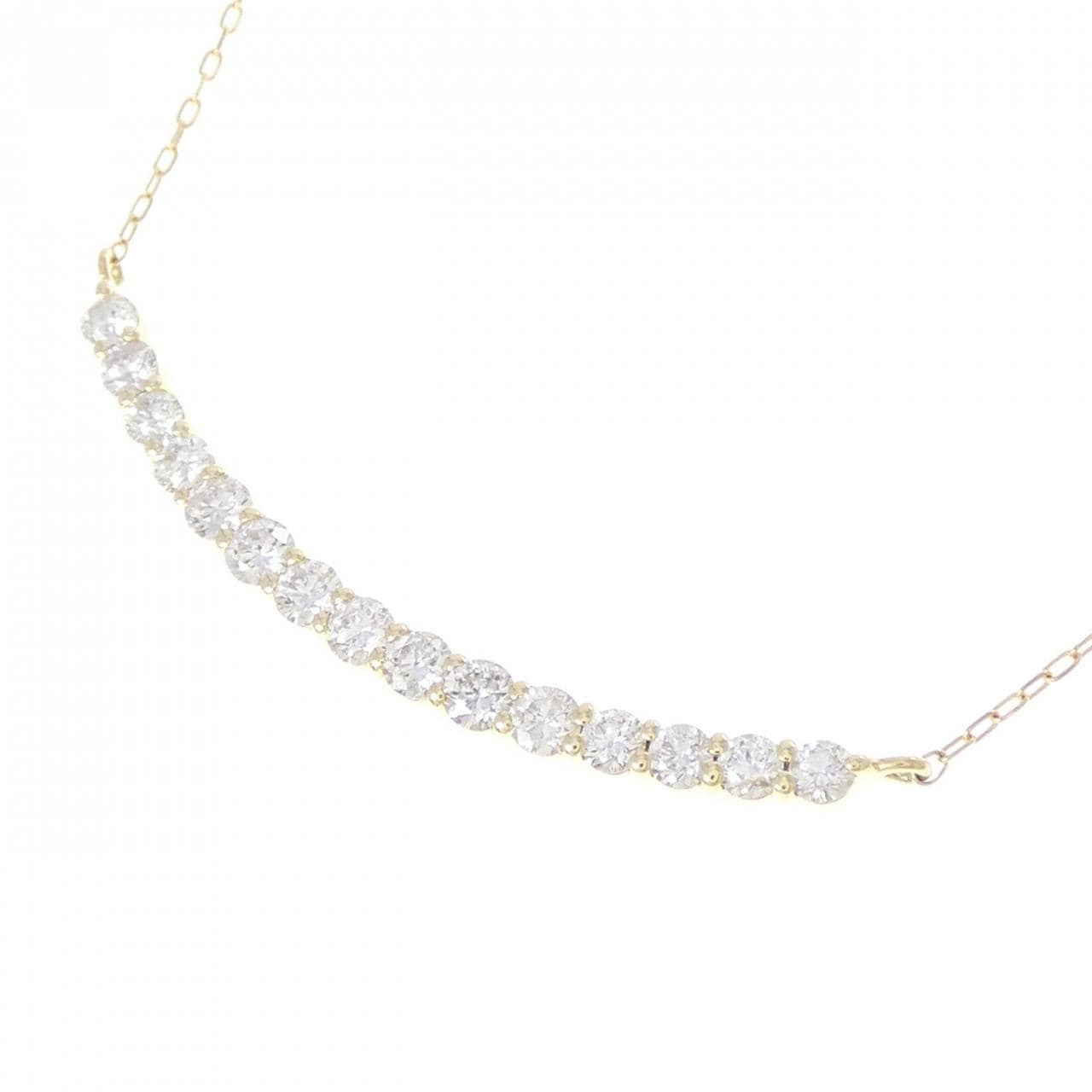K18YG ダイヤモンド ネックレス 0.50CT