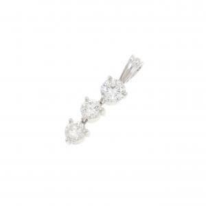 PT900 ダイヤモンド ペンダント 0.79CT