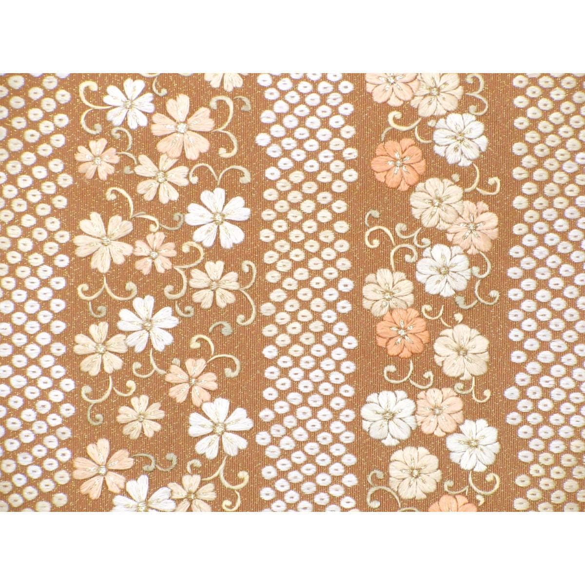 【未使用品】袋帯　河村織物　綴織刺繍加工