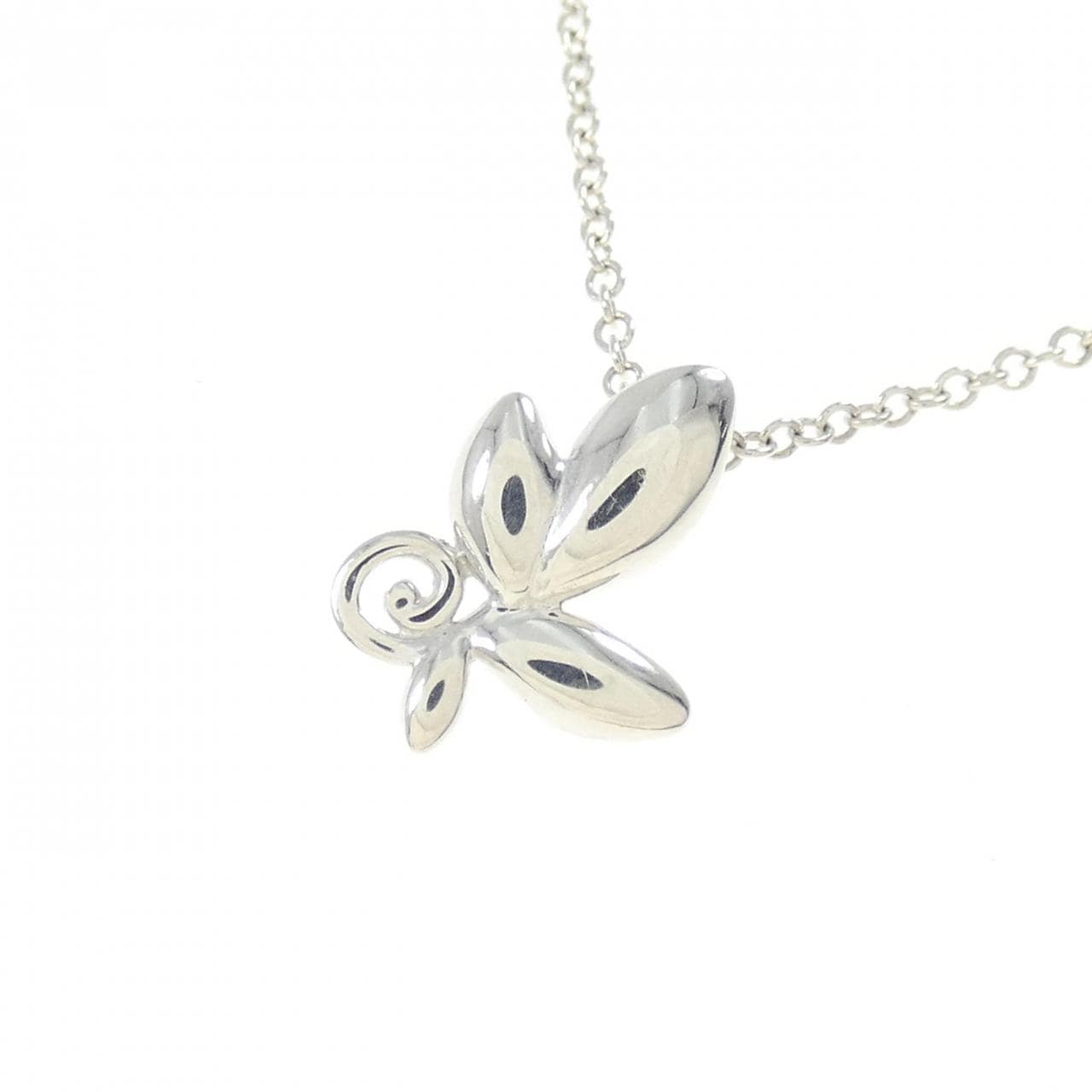 Paloma Picasso® Olive Leaf pendant in 18k rose gold with a diamond, mini. |  Tiffany & Co.