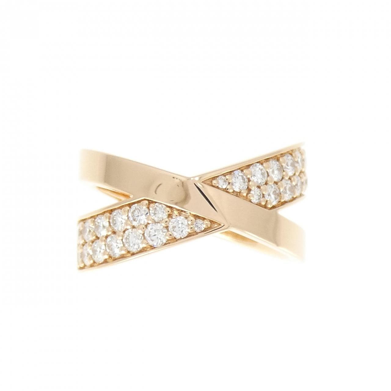 TIFFANY X 寬戒指 0.51CT