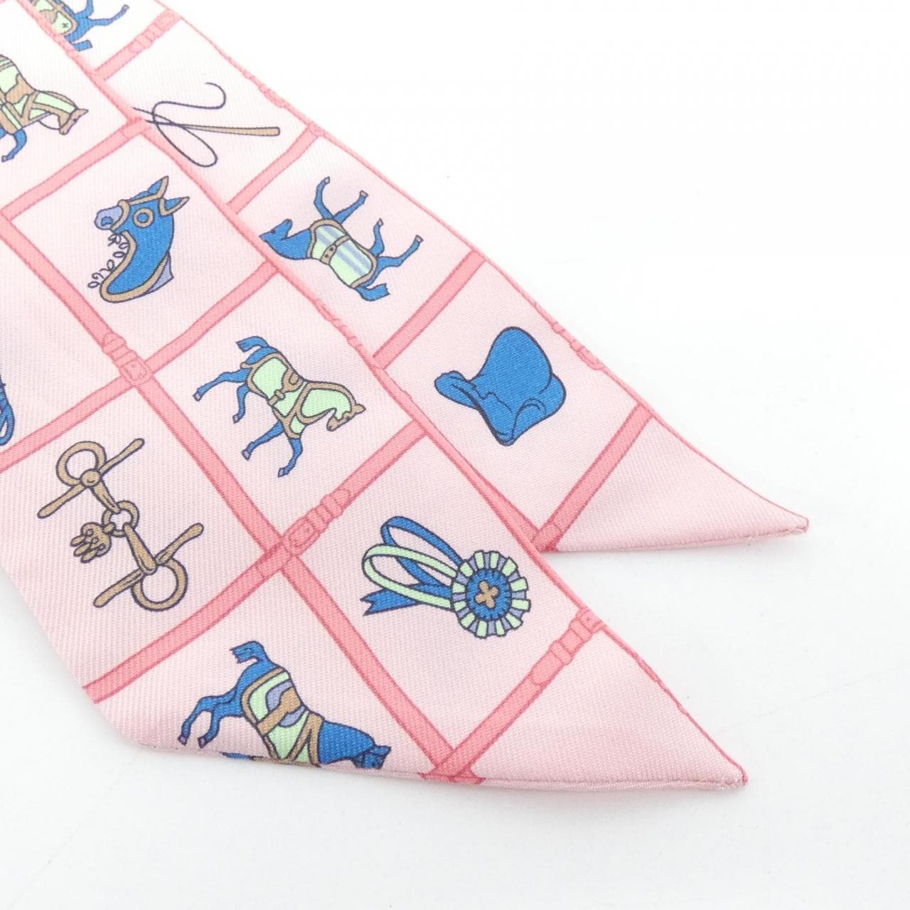 エルメス COUVERTURES ET TENUES ツイリー 061356S スカーフ