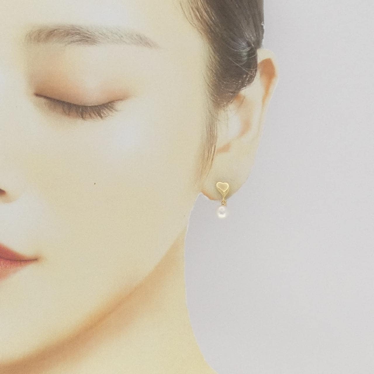 MIKIMOTO Akoya珍珠耳夹6 毫米