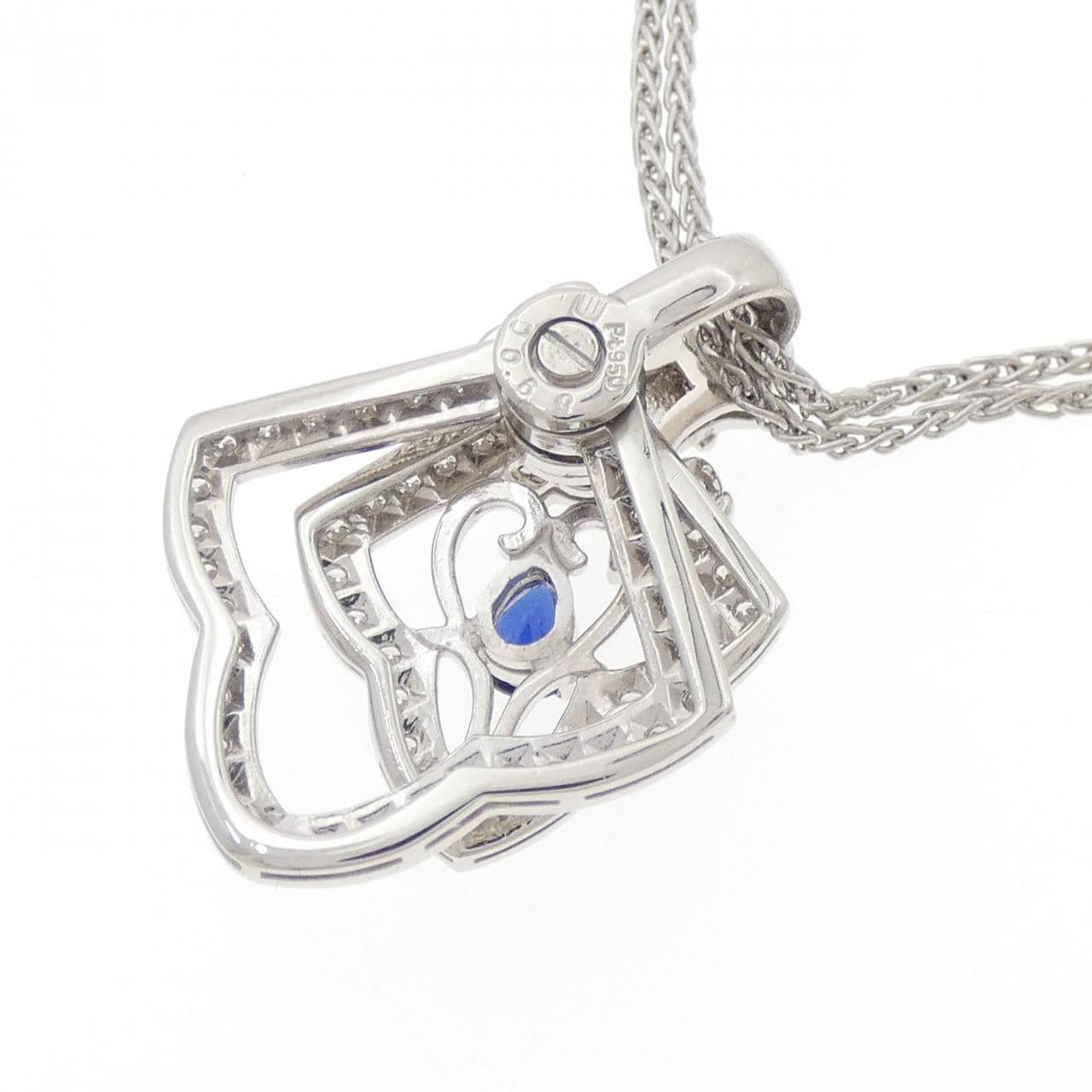 ウォルサム サファイヤ ネックレス 0.30CT