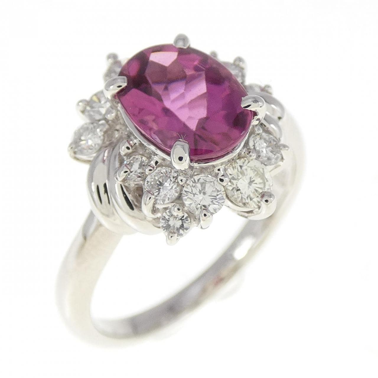 PT Tourmaline ring 1.26CT