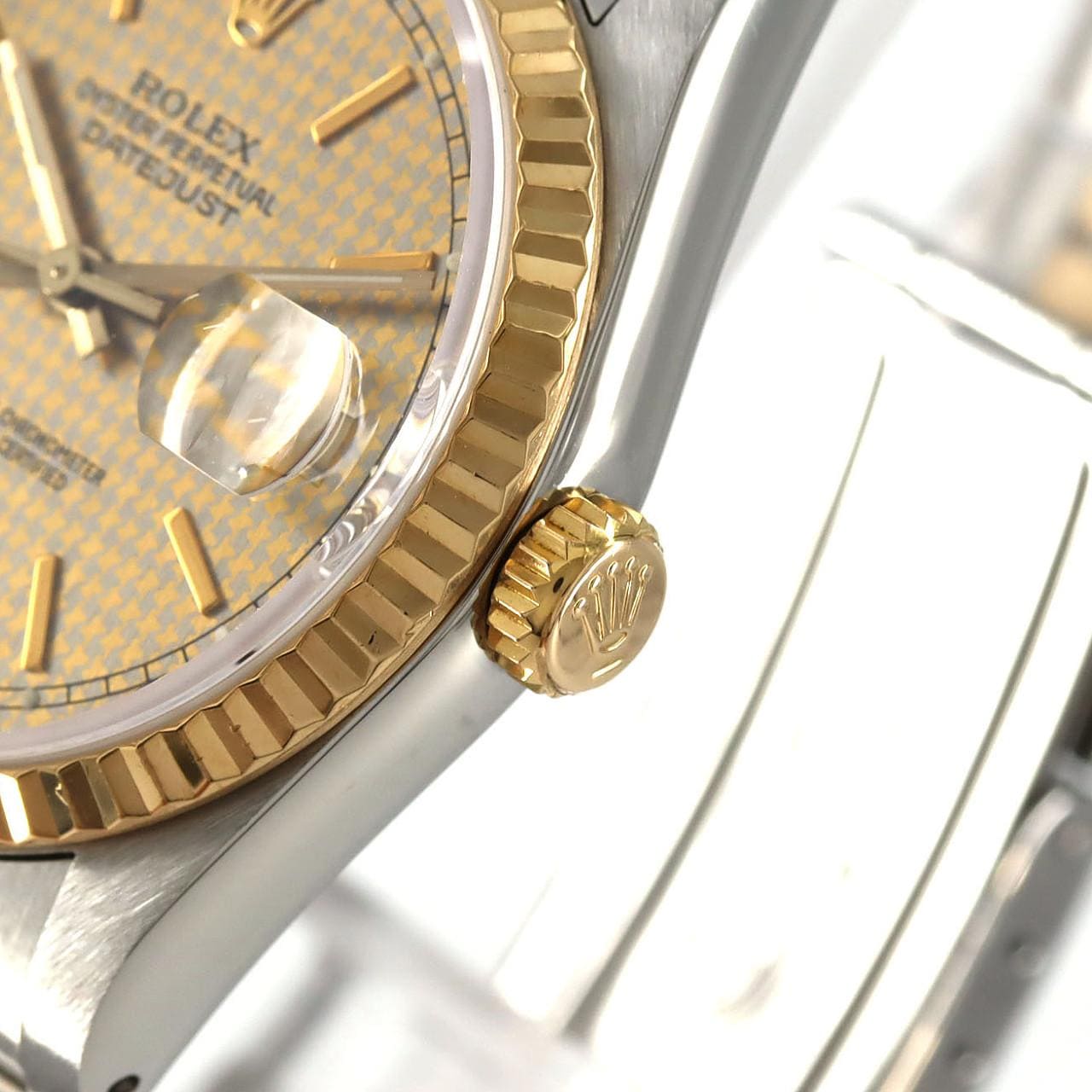 ロレックス デイトジャスト 16233 SSxYG 自動巻 E番