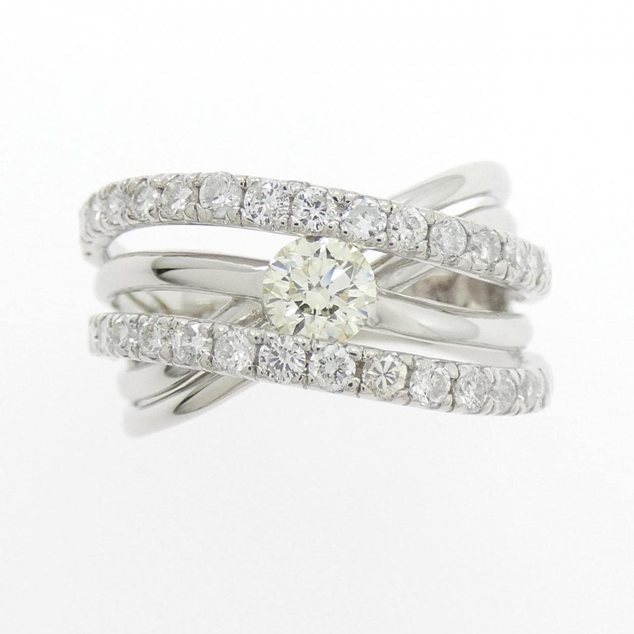 PT900 ダイヤモンド リング 0.32CT