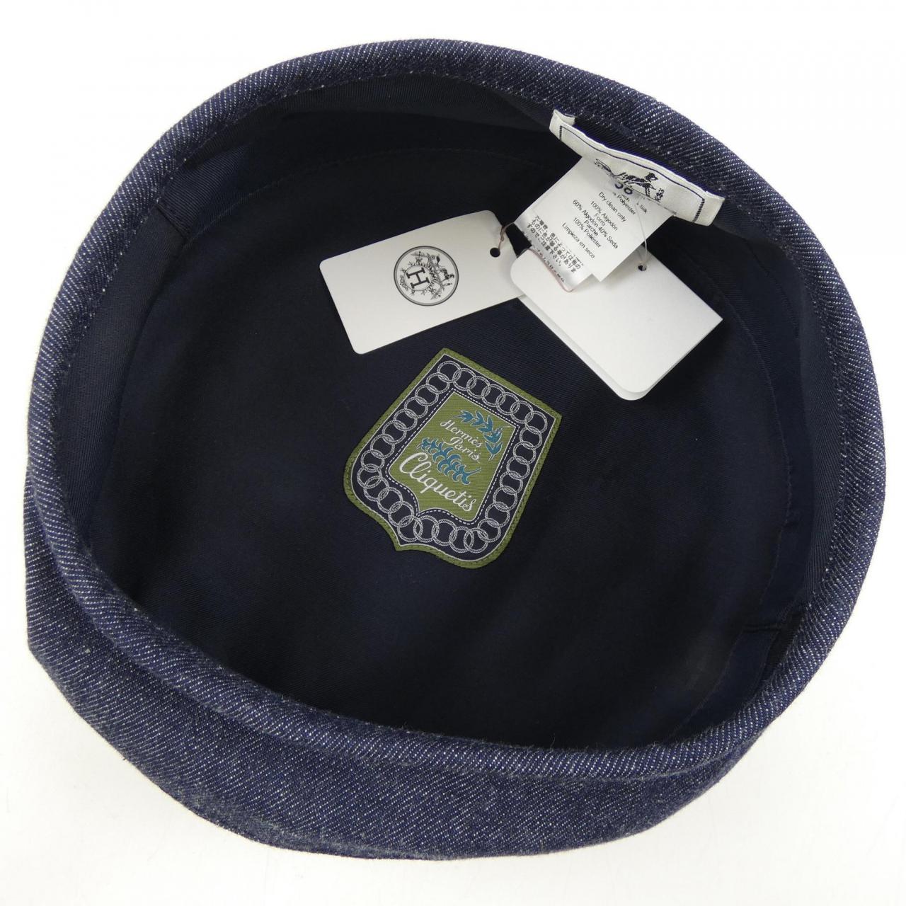 エルメス HERMES サントノーレ CLIQUETIS H221017N キャップ