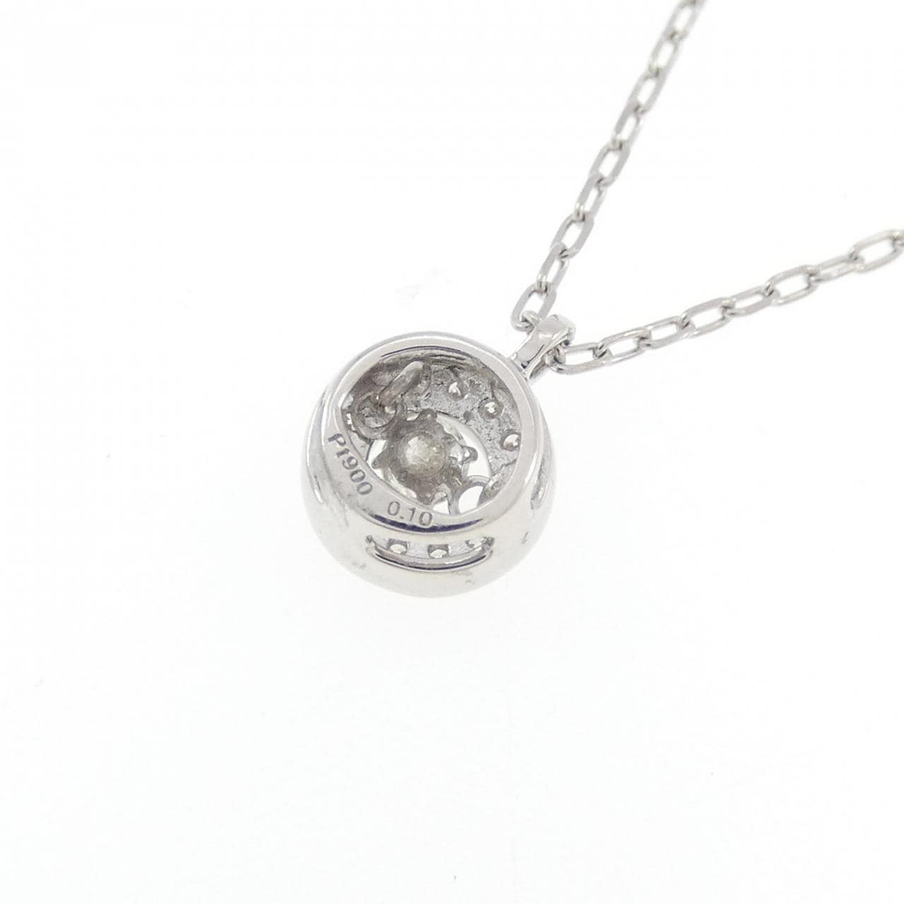 PT900/PT850 ダイヤモンド ネックレス 0.10CT