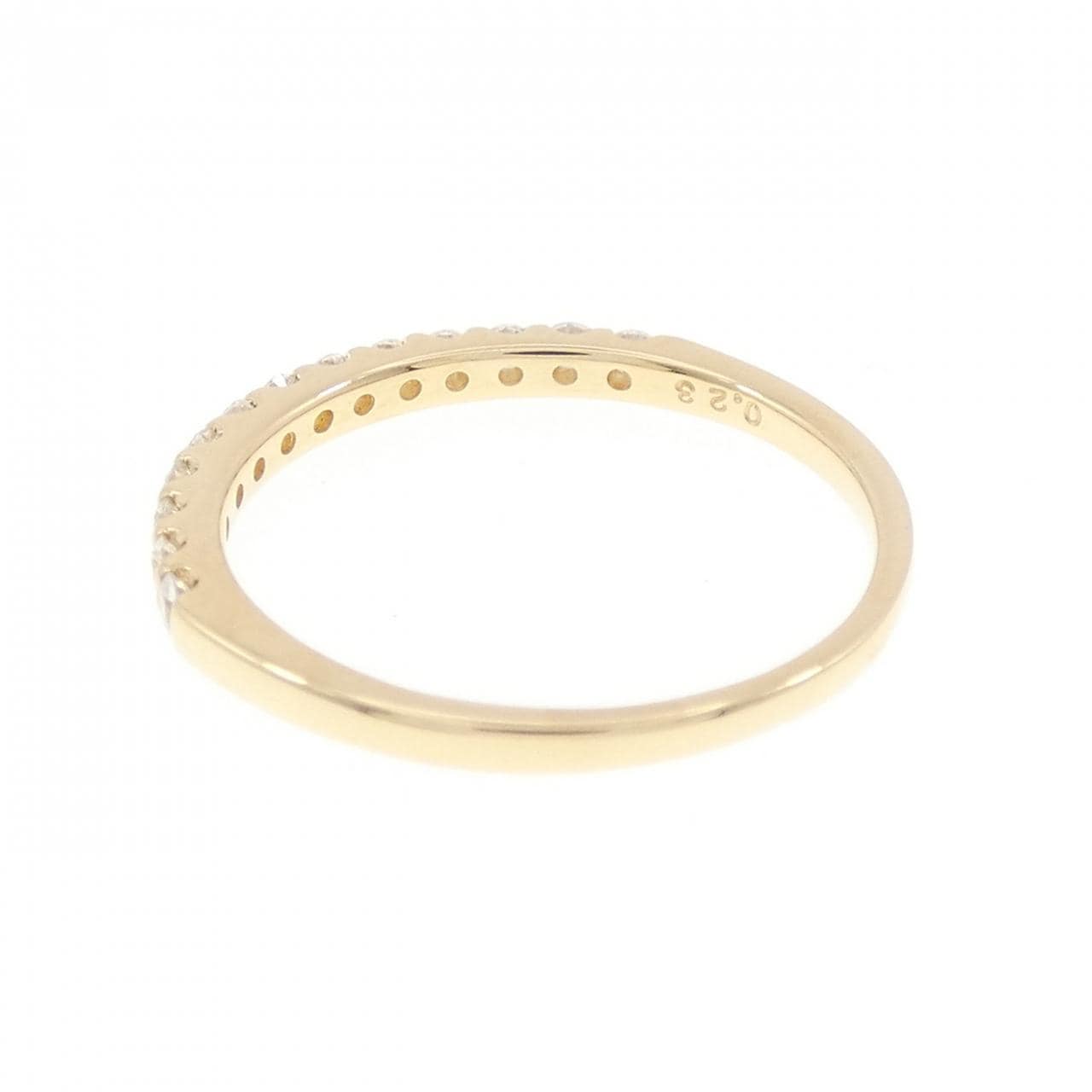 K18YG ダイヤモンド リング 0.23CT