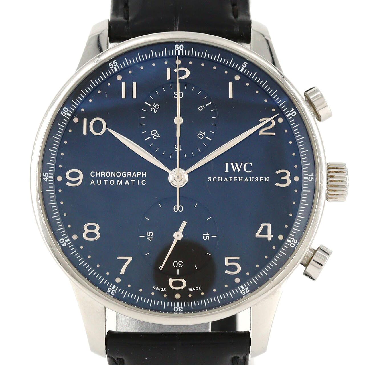 【ノーメンテナンス還元価格】IWC ポルトギーゼクロノグラフ IW371447 SS 自動巻
