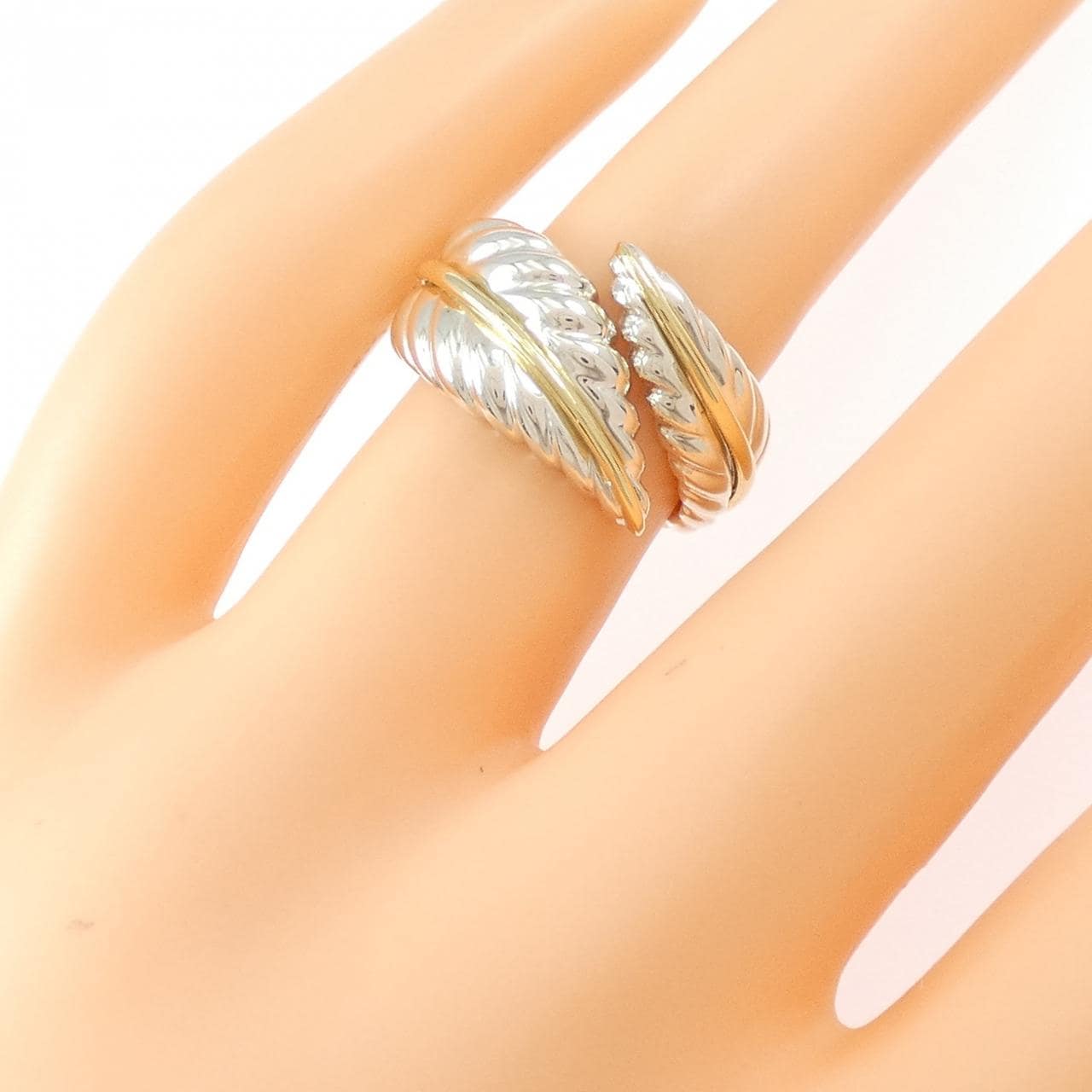 【ヴィンテージ】ティファニー 750YG/925 リング