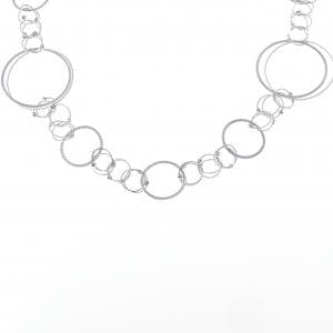 K18WG ネックレス