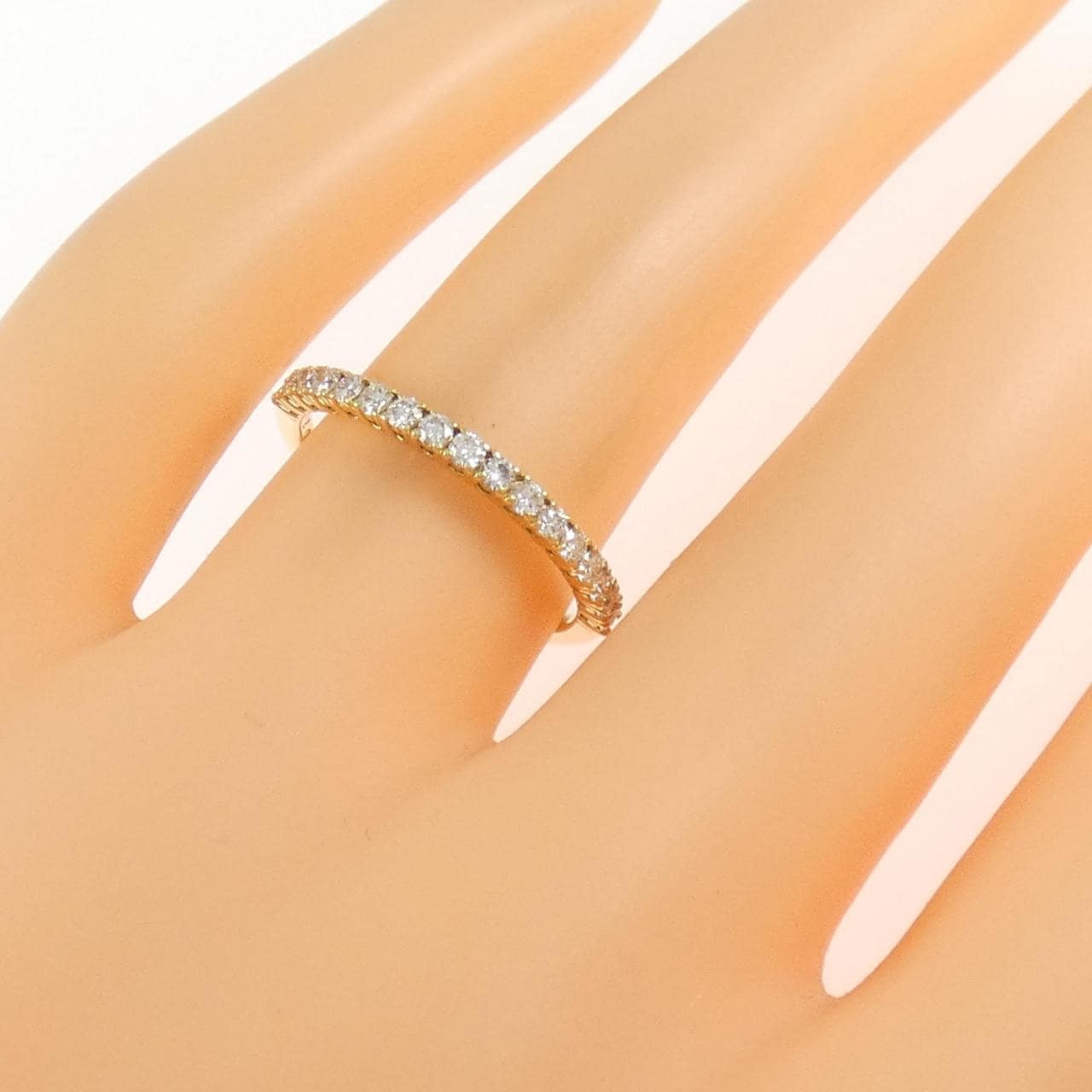 K18YG ダイヤモンド リング 0.30CT