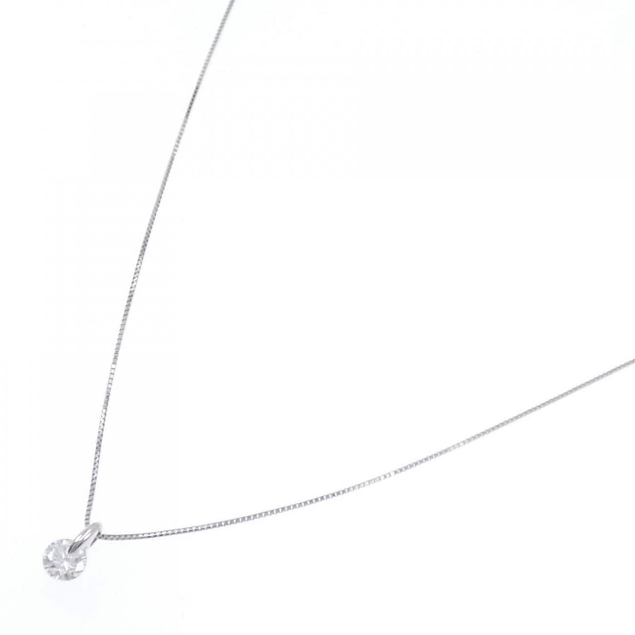 PT Diamond Necklace 0.651CT D SI2 Good