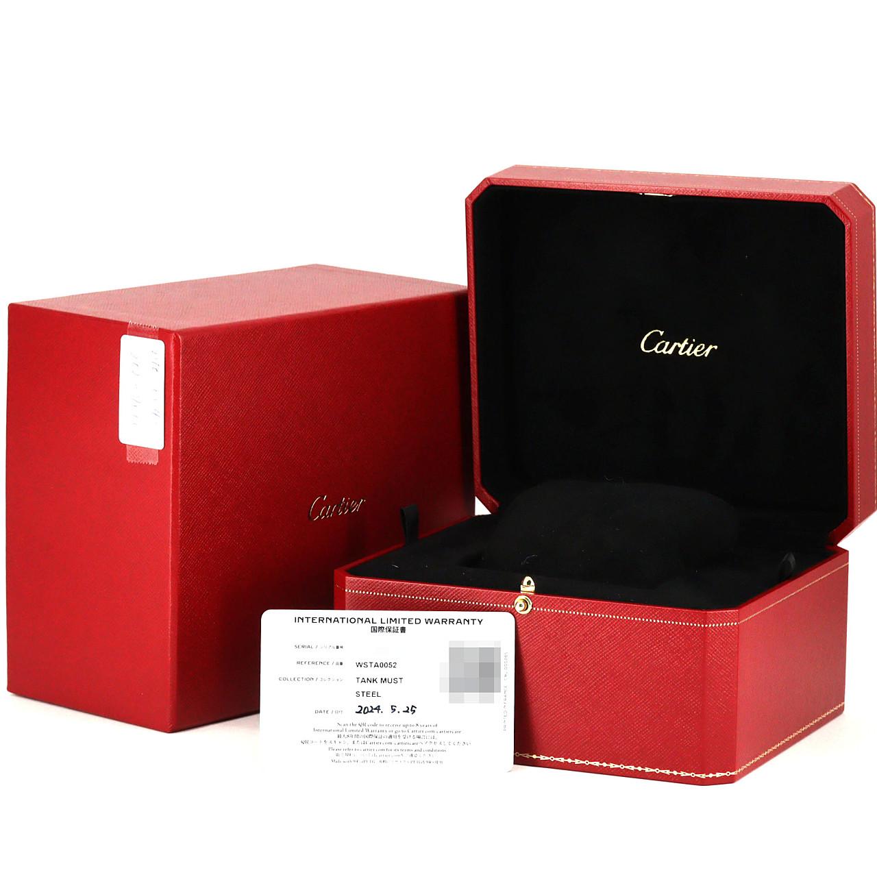 カルティエ タンクマストLM WSTA0052 SS クォーツ