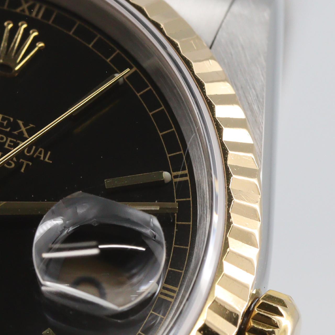 ロレックス デイトジャスト 16233 SSxYG 自動巻 K番