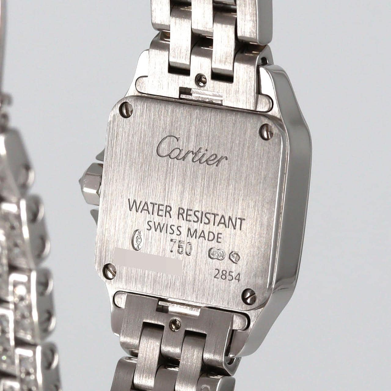 カルティエ ミニサントスドゥモワゼル WG/D･ブレスD WF9005YA WG クォーツ