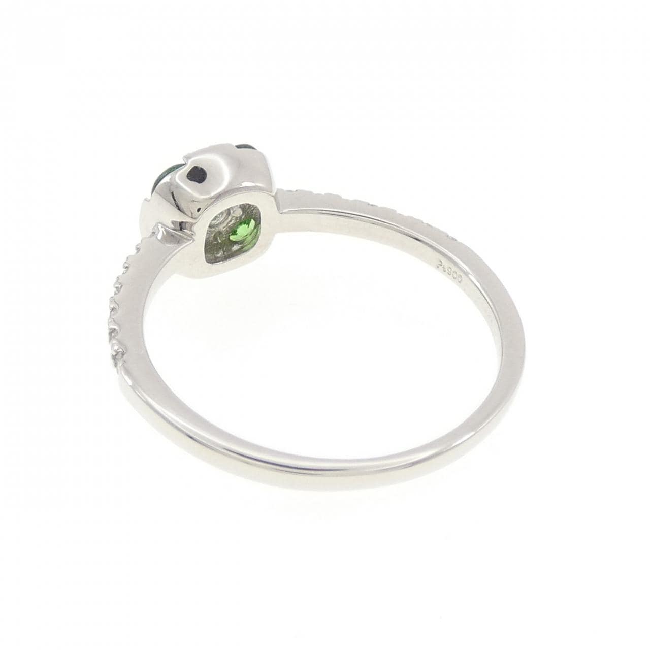 PT900 ガーネット リング 0.41CT