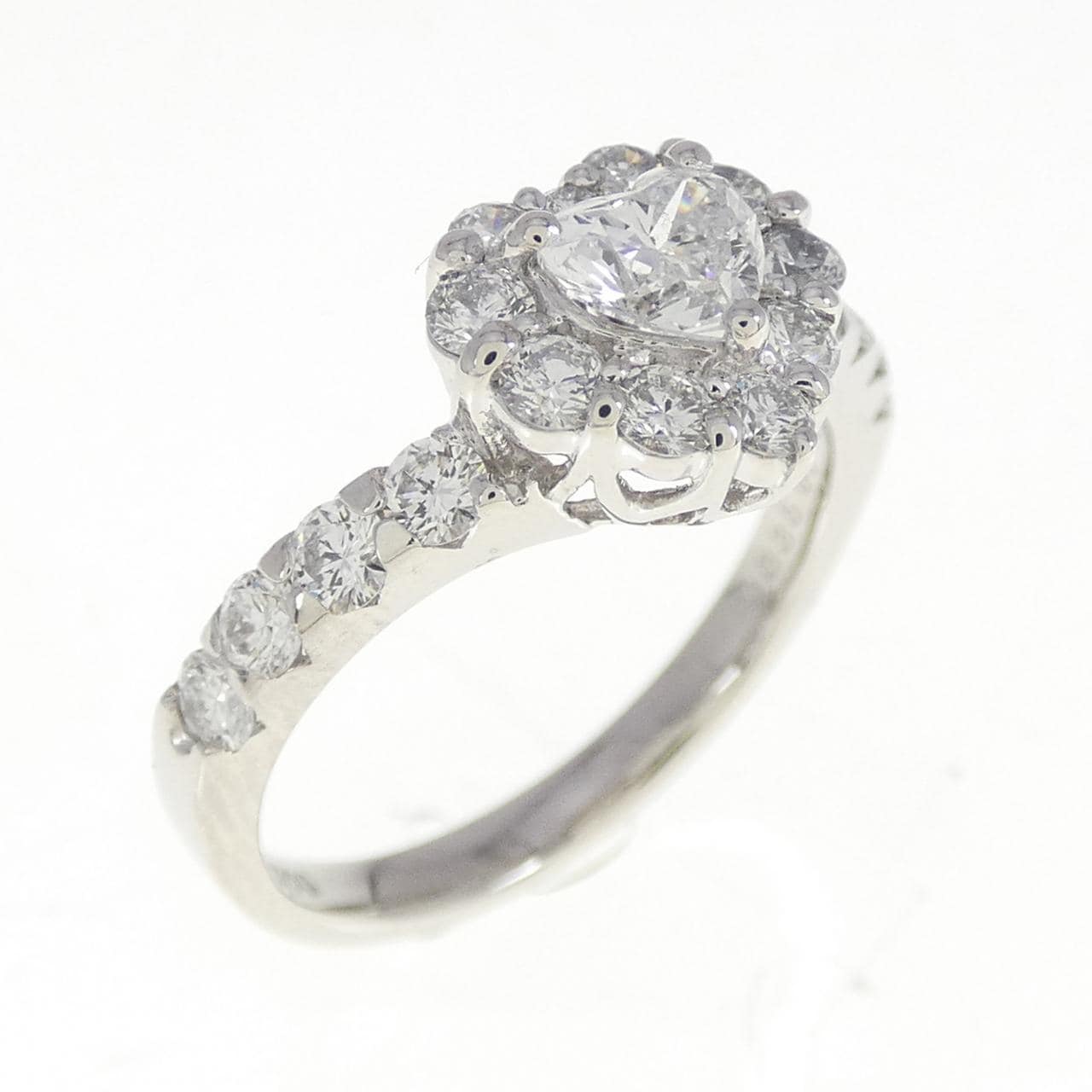ポンテヴェキオ ハート リング 0.335CT