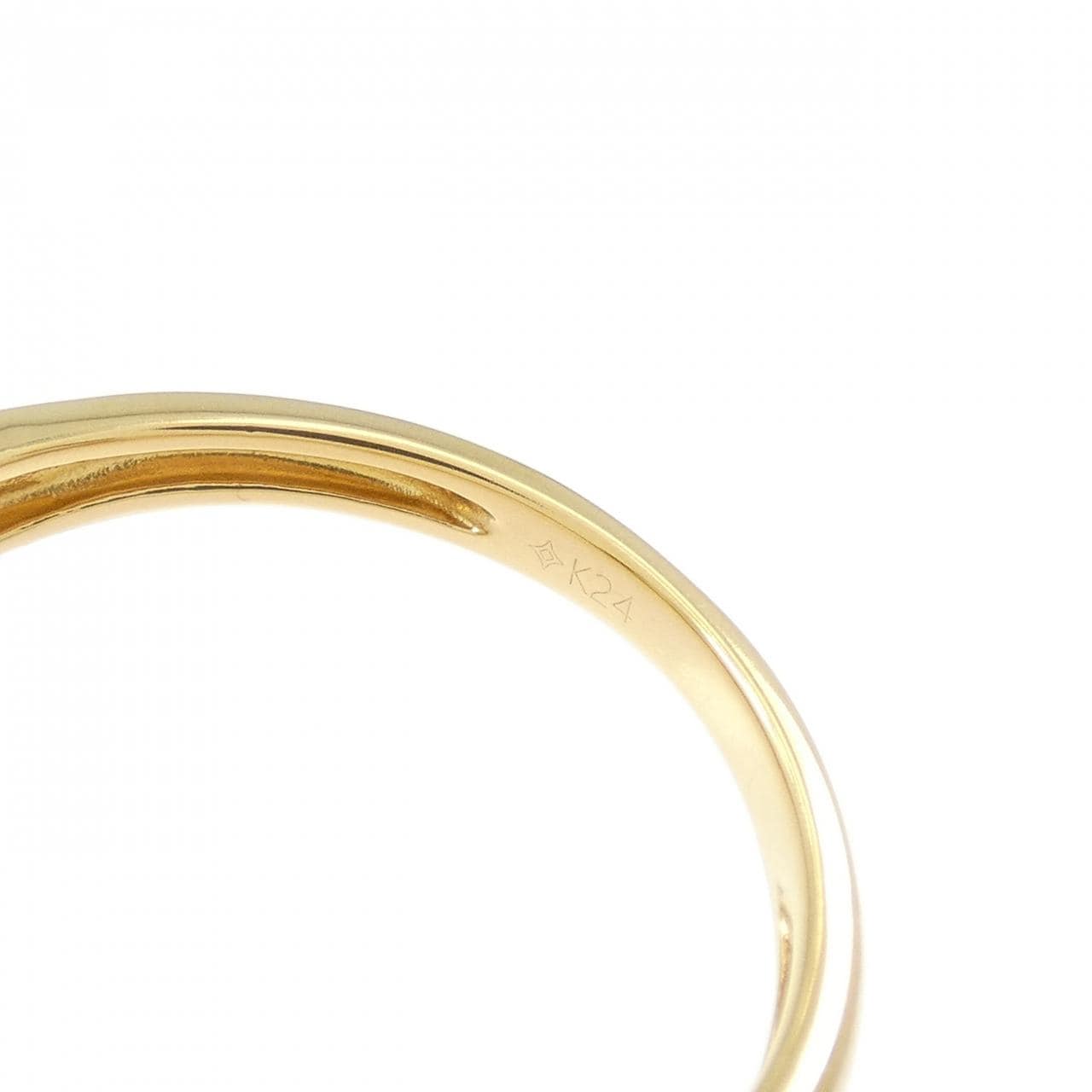 ジーエスティービー リボン リング