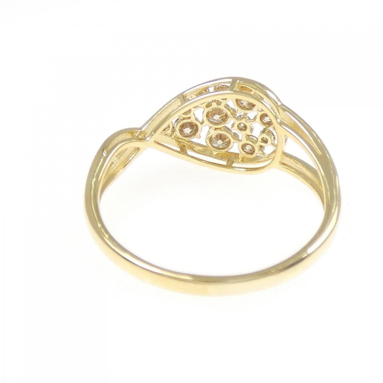 K18YG ダイヤモンド リング 0.30CT