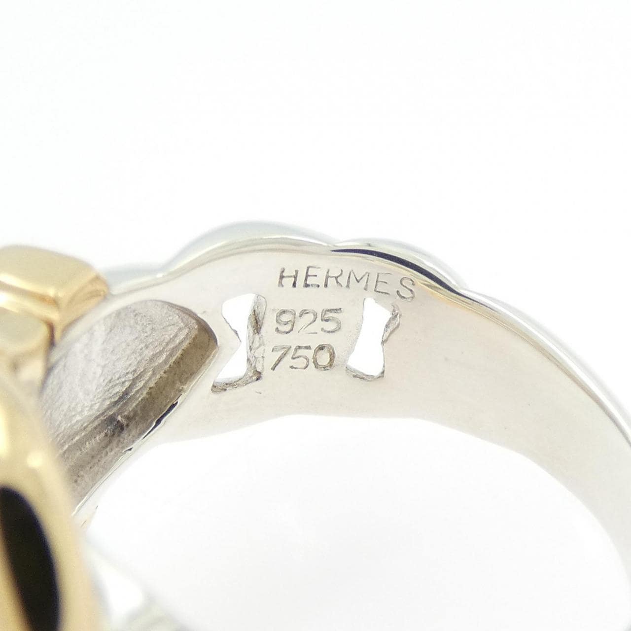 【ヴィンテージ】エルメス ブックルセリエ リング