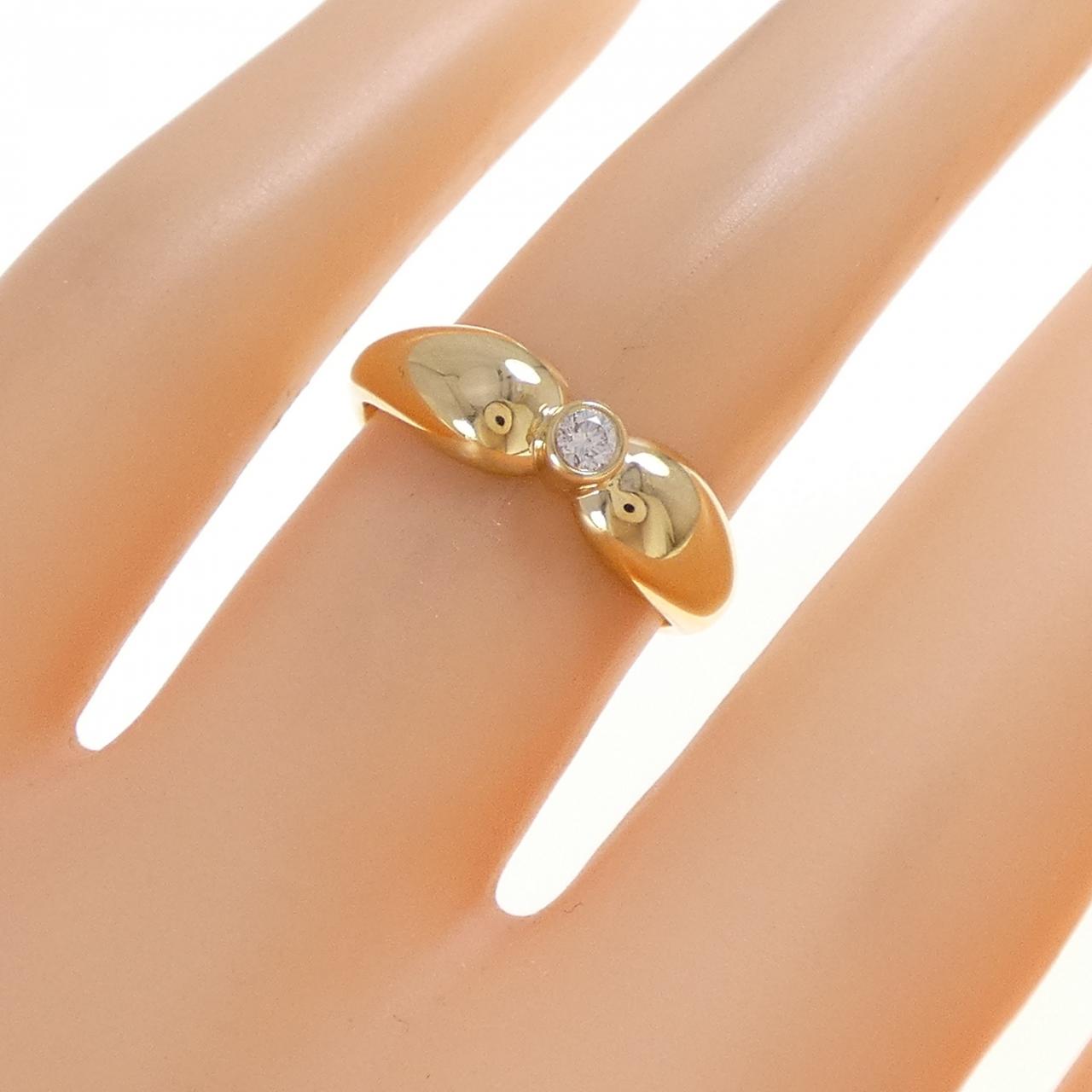 ティファニー ダブルティアドロップ リング