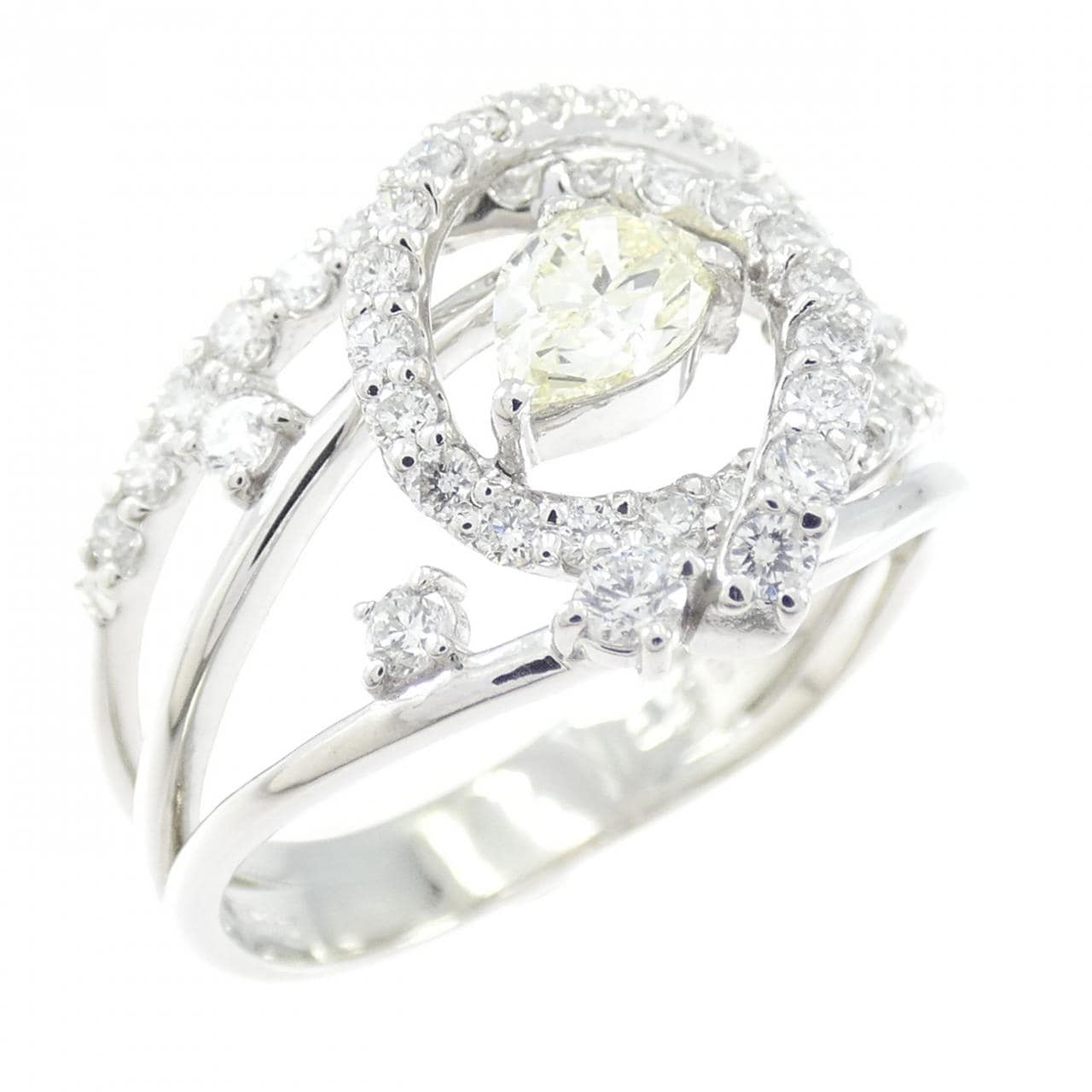 PT900 ダイヤモンド リング 0.415CT