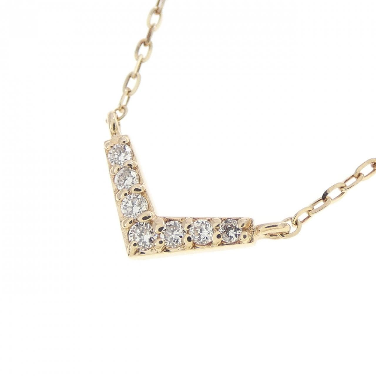エテ ダイヤモンド ネックレス 0.04CT