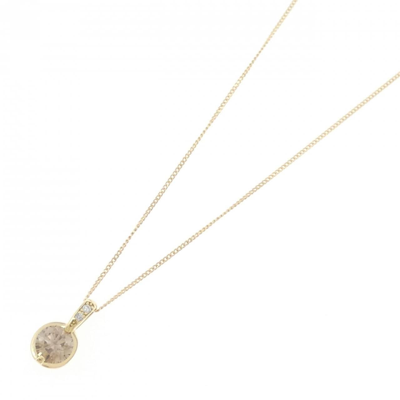 K18YG ダイヤモンド ネックレス 0.60CT