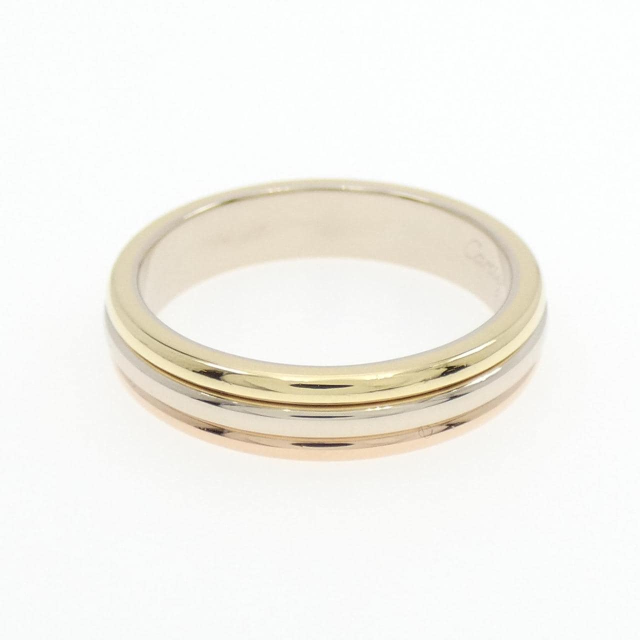 Cartier three gold wedding ring