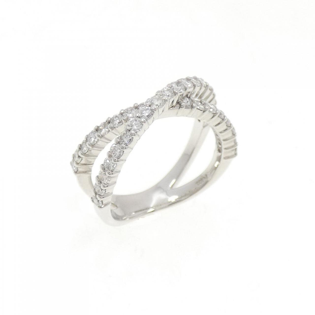 PT900 ダイヤモンド ピンキー リング 0.50CT
