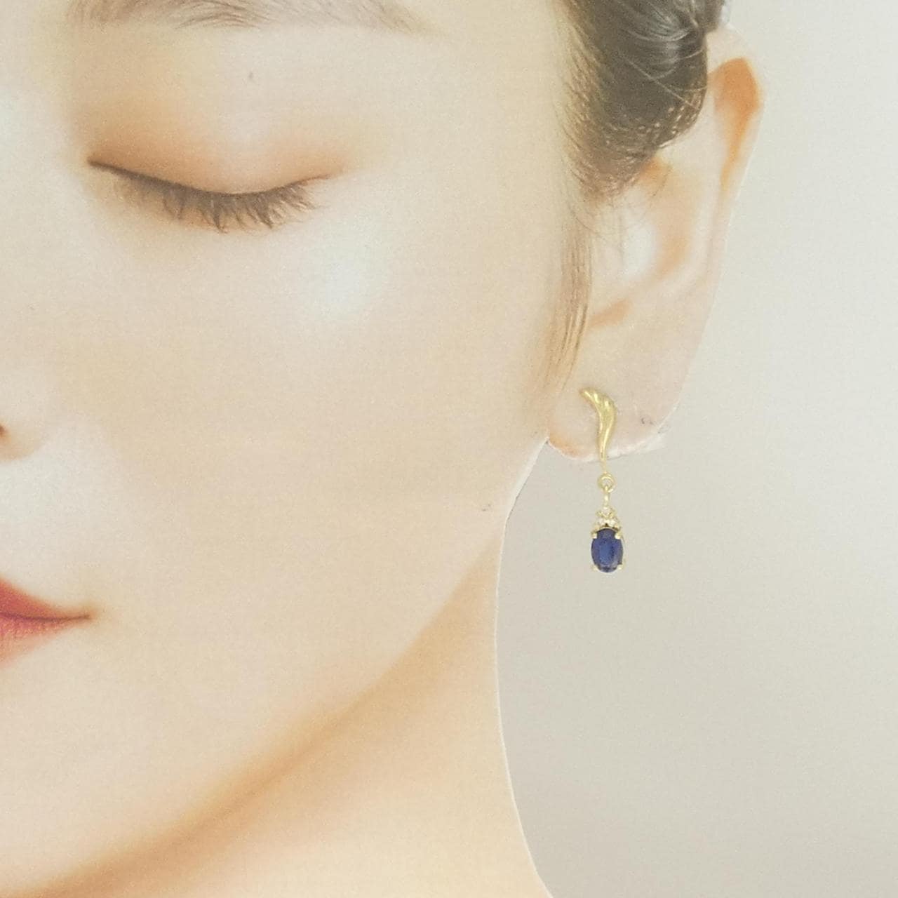 K18/18K サファイヤ ピアス